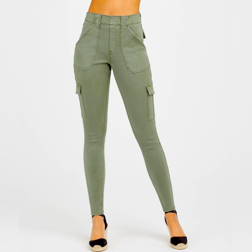 Spanx Stretch Twill Ankle Cargo Pants